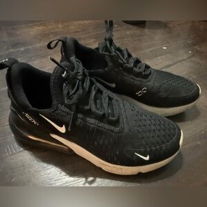 Nike Air Max 270 Black and White Men's Athletic Shoes